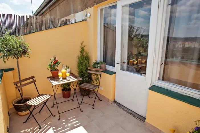 Pronájem bytu 1+kk, Praha - Holešovice, Heřmanova, 20 m2