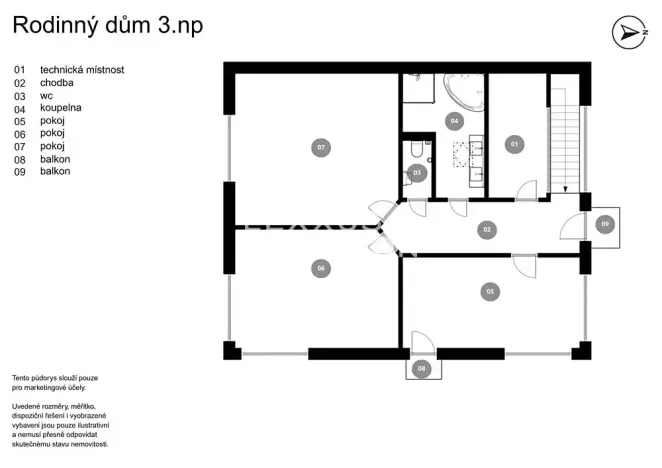 Prodej rodinného domu, Praha - Michle, Na Bohdalci, 322 m2