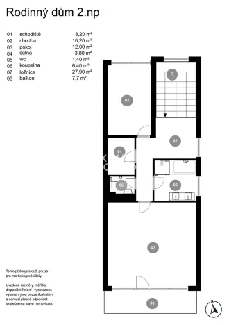 Prodej rodinného domu, Praha - Břevnov, U páté baterie, 278 m2