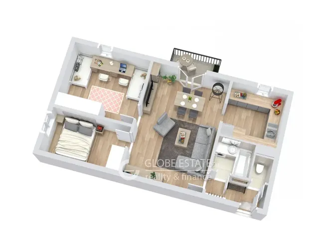 Prodej bytu 3+kk, Nehvizdy, Gabčíkova, 65 m2
