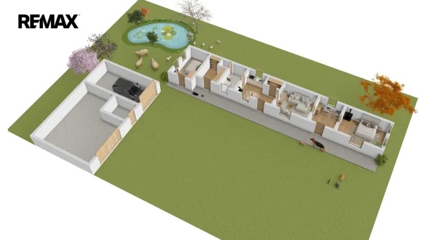 Prodej rodinného domu, Lodín - Janatov, 60 m2