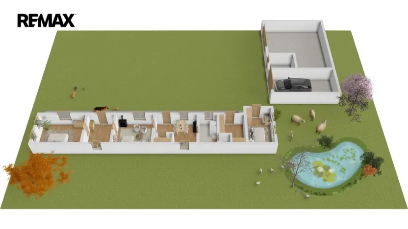 Prodej rodinného domu, Lodín - Janatov, 60 m2