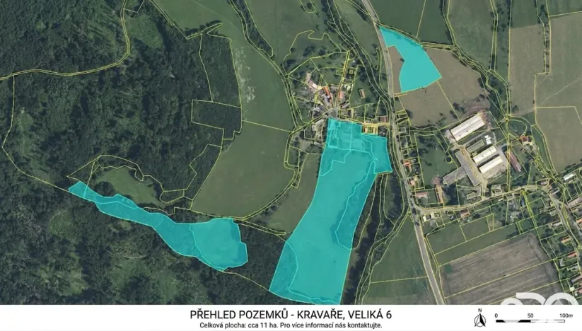 Prodej rodinného domu, Kravaře - Veliká, 500 m2