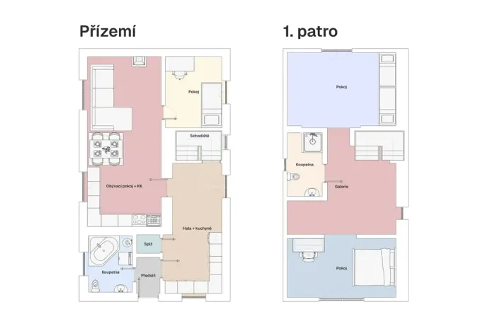 Prodej rodinného domu, Veselá, 128 m2