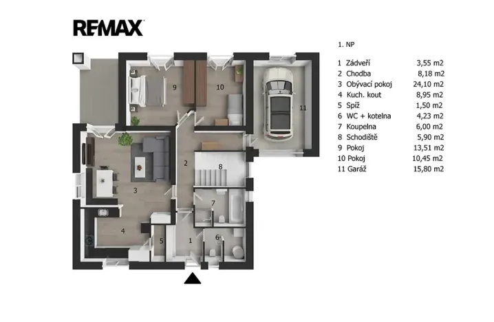 Prodej rodinného domu, Obříství, V. Talicha, 170 m2