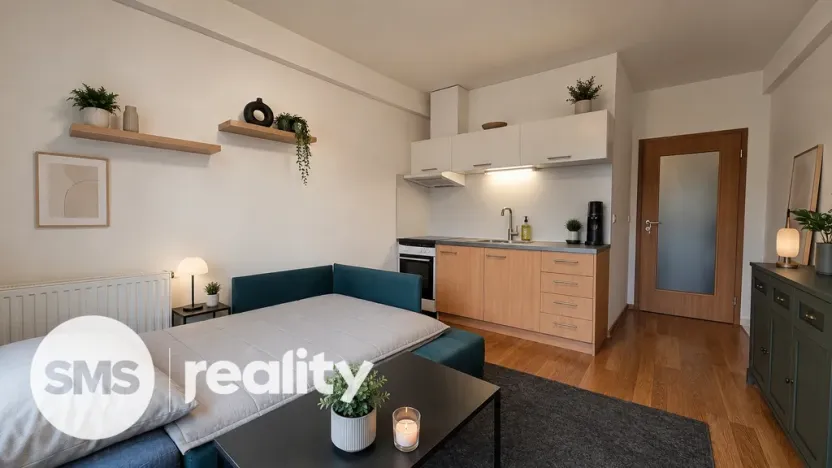 Pronájem bytu 1+kk, Opava - Kateřinky, Hálkova, 32 m2
