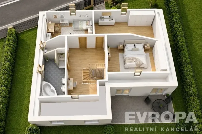 Pronájem rodinného domu, Průhonice, U Cihelny, 237 m2