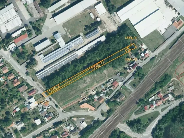 Dražba pozemku pro bydlení, Moravský Písek, 2722 m2