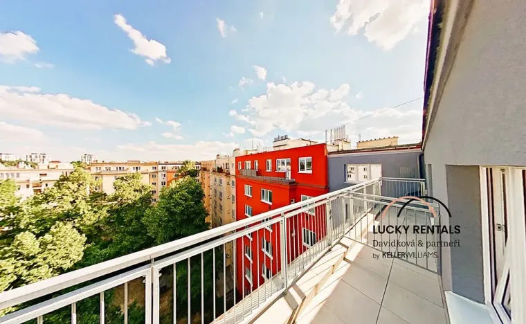 Pronájem bytu 2+kk, Praha - Žižkov, Hartigova, 40 m2