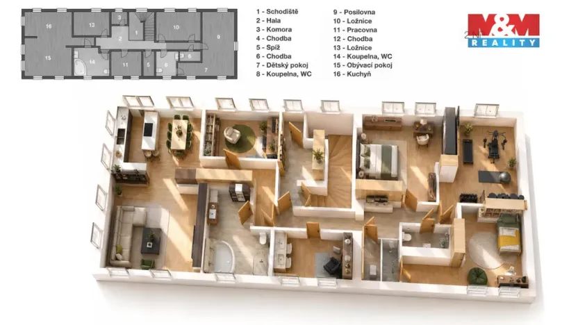 Prodej činžovního domu, Mařenice, 1190 m2