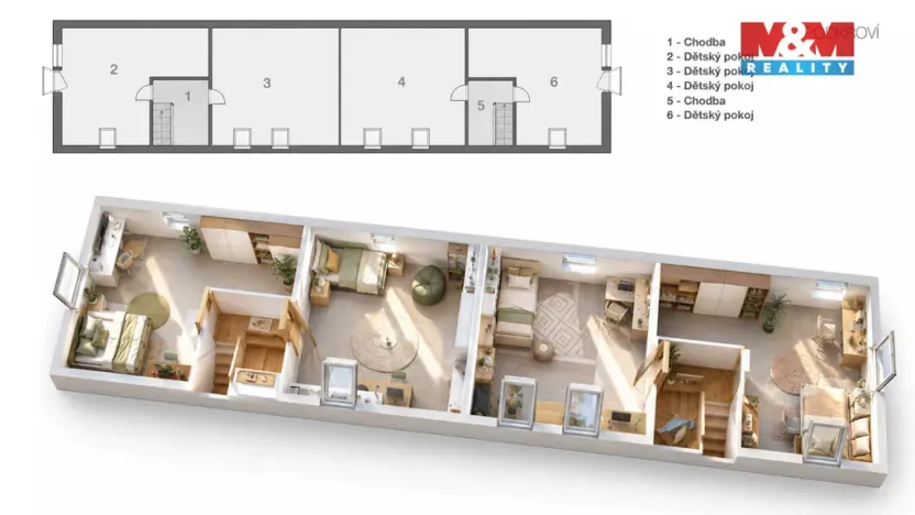 Prodej činžovního domu, Mařenice, 1190 m2