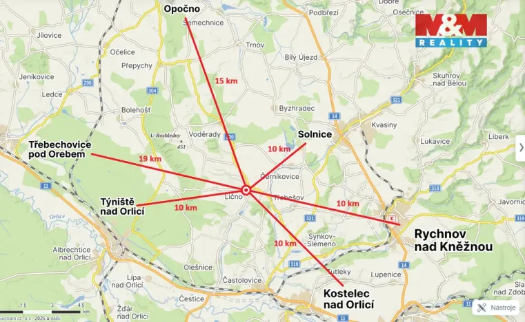 Prodej pozemku pro bydlení, Lično, 2203 m2