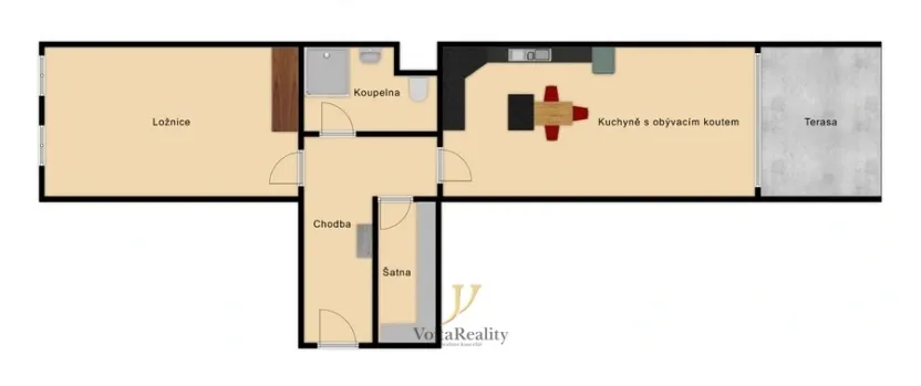 Pronájem bytu 2+kk, Olomouc, 17. listopadu, 74 m2