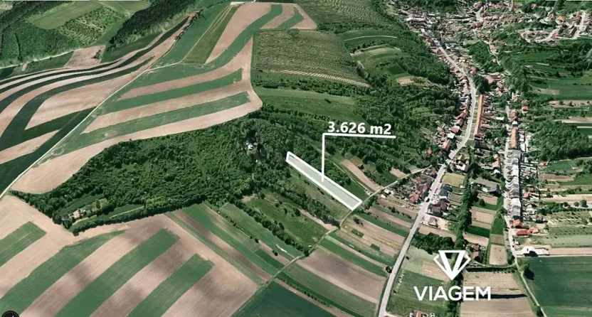 Prodej zahrady, Bošovice, 3626 m2