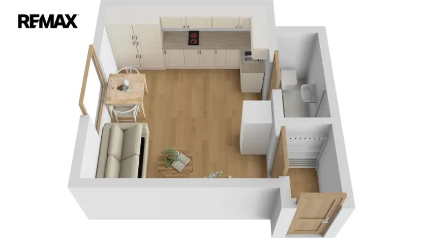 Pronájem bytu 1+kk, Hradec Králové - Pražské Předměstí, Jiřího Purkyně, 21 m2