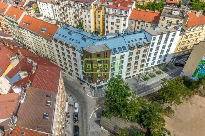 Pronájem bytu 1+kk, Praha, Krymská, 24 m2