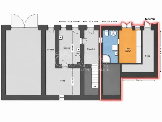 Prodej rodinného domu, Kosoř, Dolejší, 170 m2