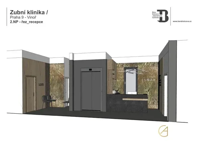 Pronájem ordinace, Praha - Vinoř, Mladoboleslavská, 305 m2