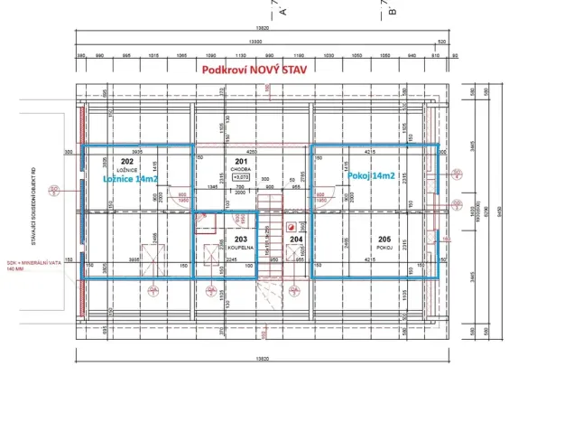 Prodej rodinného domu, Malý Beranov, 90 m2