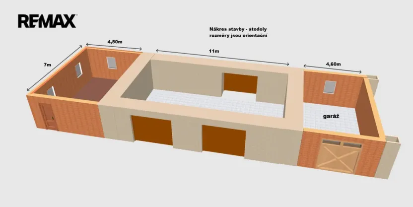Prodej podílu 1/2 chalupy, Bílý Újezd - Roudné, 90 m2
