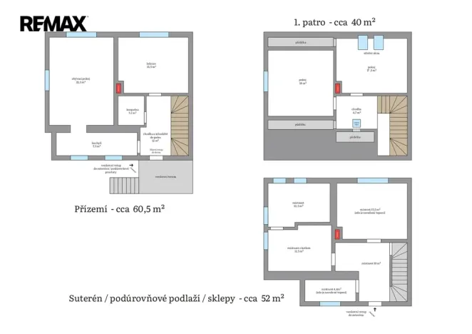 Prodej rodinného domu, Poděbrady, Jungmannova, 100 m2