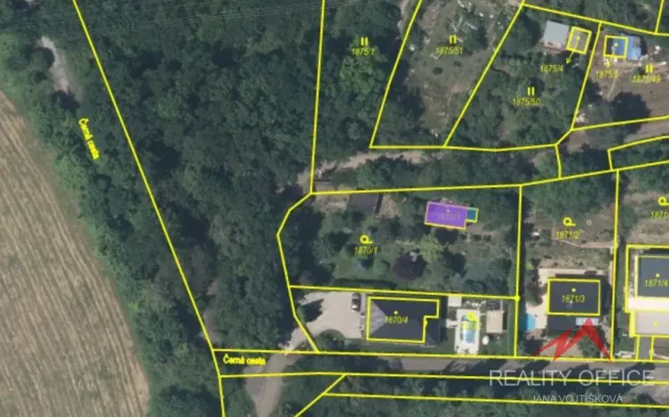 Prodej pozemku pro bydlení, Ústí nad Labem - Klíše, Černá cesta, 1362 m2