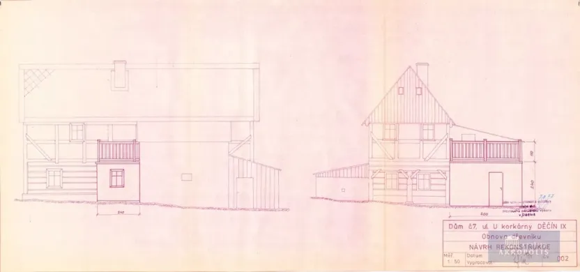 Prodej rodinného domu, Děčín - Děčín XX-Nová Ves, U Korkárny, 150 m2