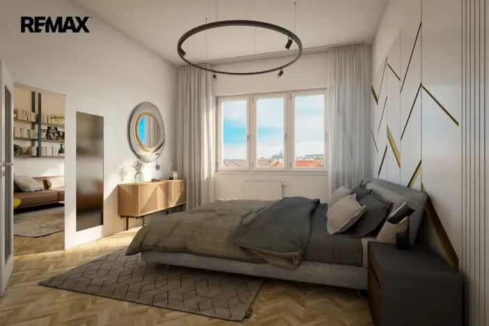 Prodej bytu 2+1, Praha - Bubeneč, náměstí Interbrigády, 95 m2
