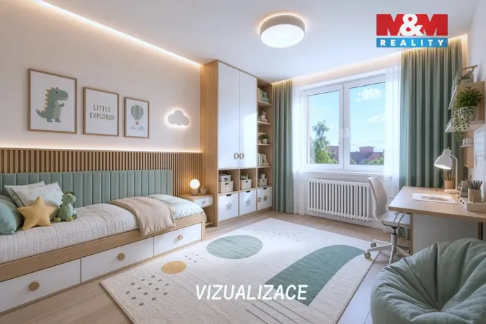 Prodej bytu 3+1, Jirkov, Krušnohorská, 66 m2