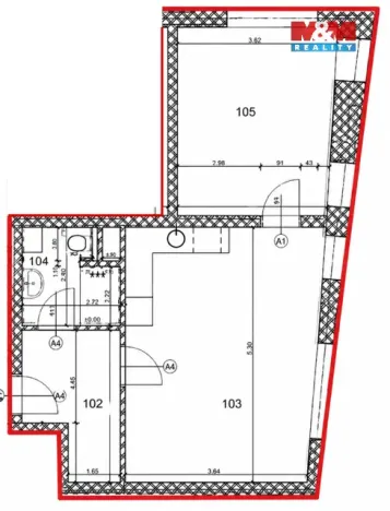 Prodej bytu 2+kk, Kladno, Průchodní, 48 m2