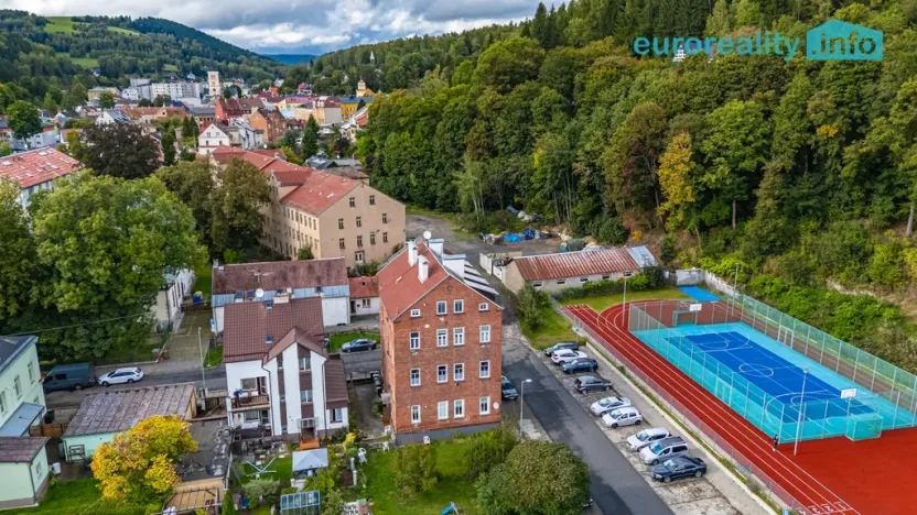 Pronájem bytu 1+1, Kraslice, Rybná, 30 m2