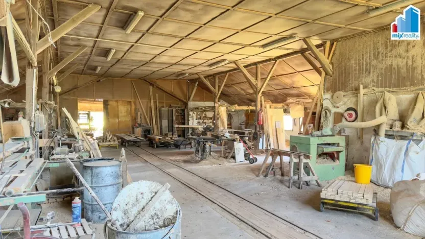 Prodej výrobních prostor, Kožlany, Nádražní, 730 m2