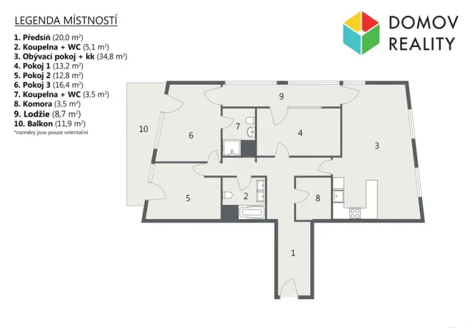 Prodej bytu 4+kk, Praha - Stodůlky, Toufarova, 118 m2