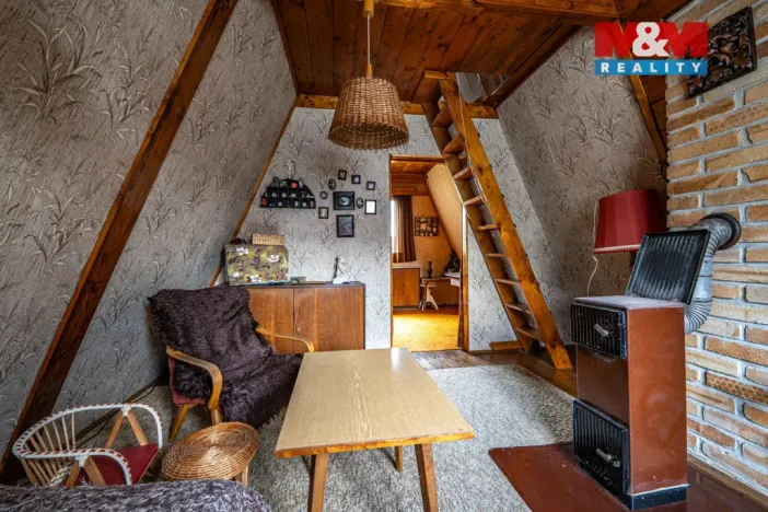 Prodej chaty, Hradištko - Pikovice, Na Mezi, 28 m2