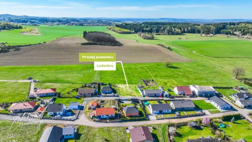 Prodej pozemku pro bydlení, Lešetice, 819 m2