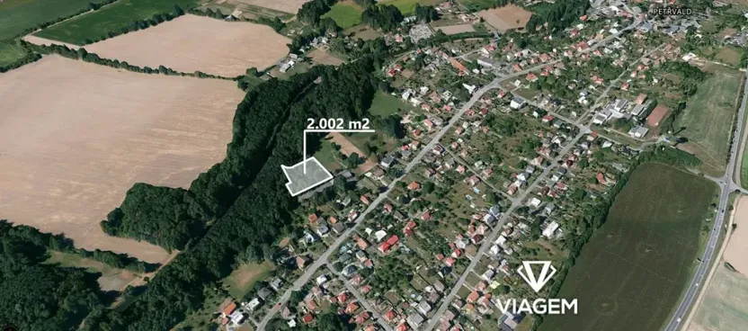 Prodej komerčního pozemku, Petřvald, 2002 m2