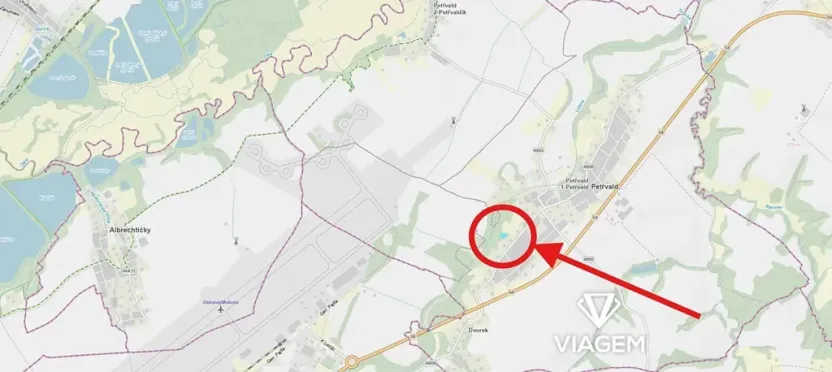 Prodej komerčního pozemku, Petřvald, 2002 m2
