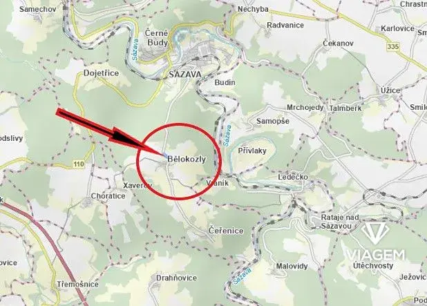 Prodej podílu pole, Sázava, 2167 m2