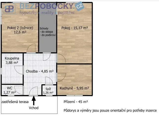 Prodej rodinného domu, Havlíčkův Brod, Zahradnického, 74 m2