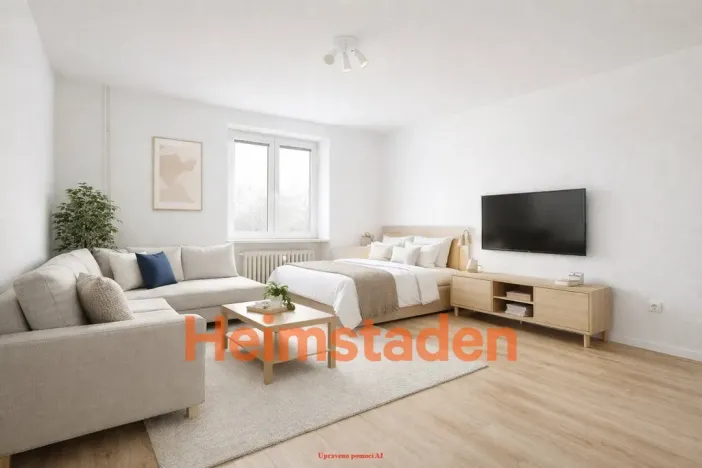 Pronájem bytu 1+1, Ostrava - Poruba, Havlíčkovo náměstí, 40 m2