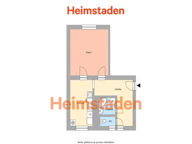 Pronájem bytu 1+1, Havířov - Město, Eduarda Urxe, 42 m2