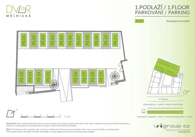 Prodej bytu 2+kk, Brandýs nad Labem-Stará Boleslav - Stará Boleslav, Mělnická, 58 m2