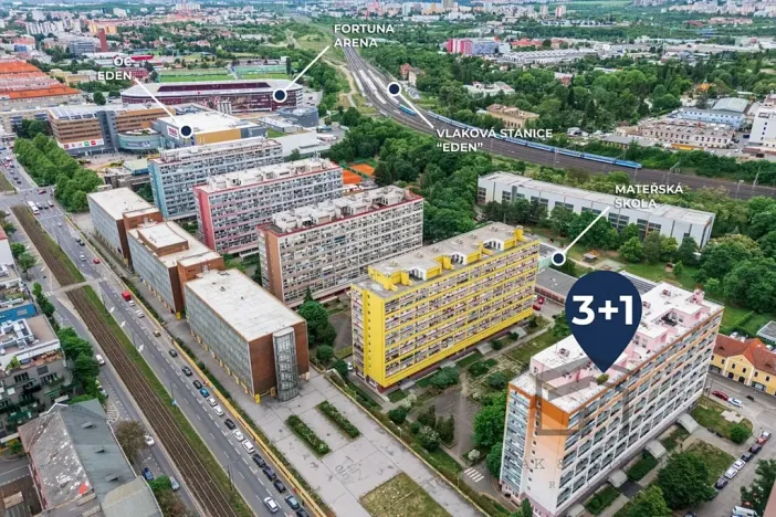 Prodej bytu 3+1, Praha - Vršovice, Uzbecká, 74 m2