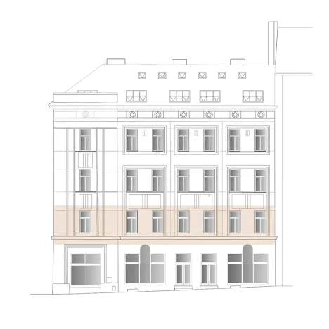 Pronájem bytu 1+kk, Praha - Žižkov, Jeronýmova, 30 m2