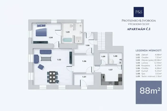Prodej apartmánu, Prosečné, 349 m2