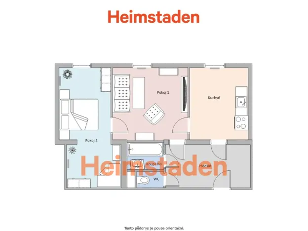 Pronájem bytu 2+1, Havířov - Město, Hlavní třída, 61 m2