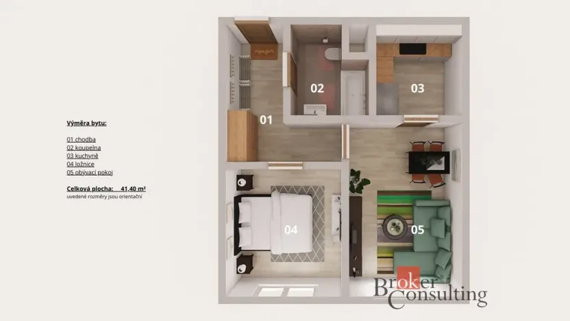 Prodej bytu 2+kk, Praha - Ruzyně, U valu, 41 m2