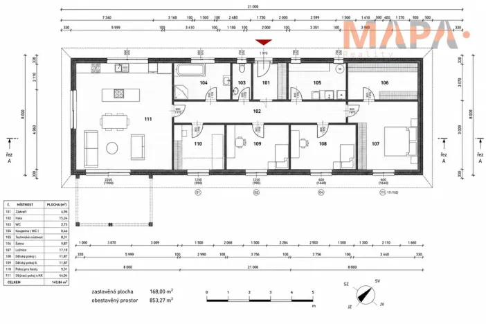 Prodej rodinného domu, Dřevěnice, 144 m2