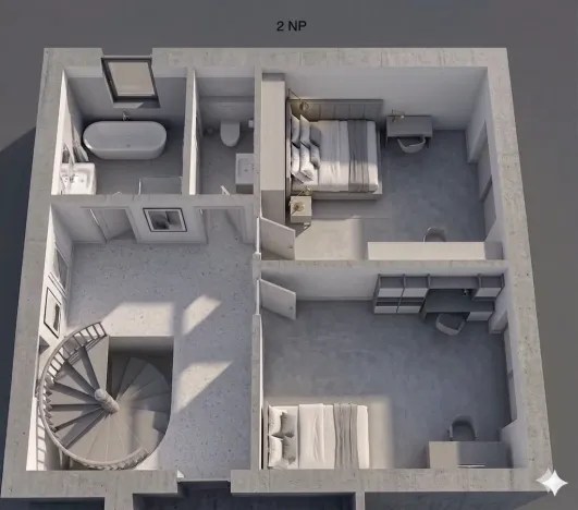 Pronájem rodinného domu, Králův Dvůr, Tři Vršky, 104 m2
