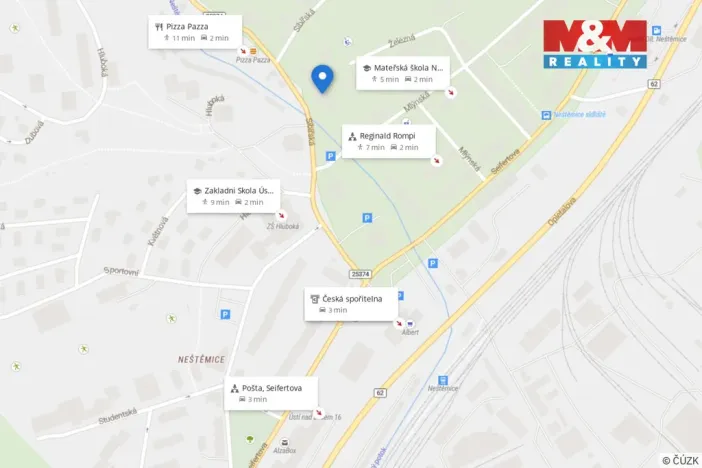 Prodej bytu 2+1, Ústí nad Labem - Neštěmice, Sibiřská, 63 m2